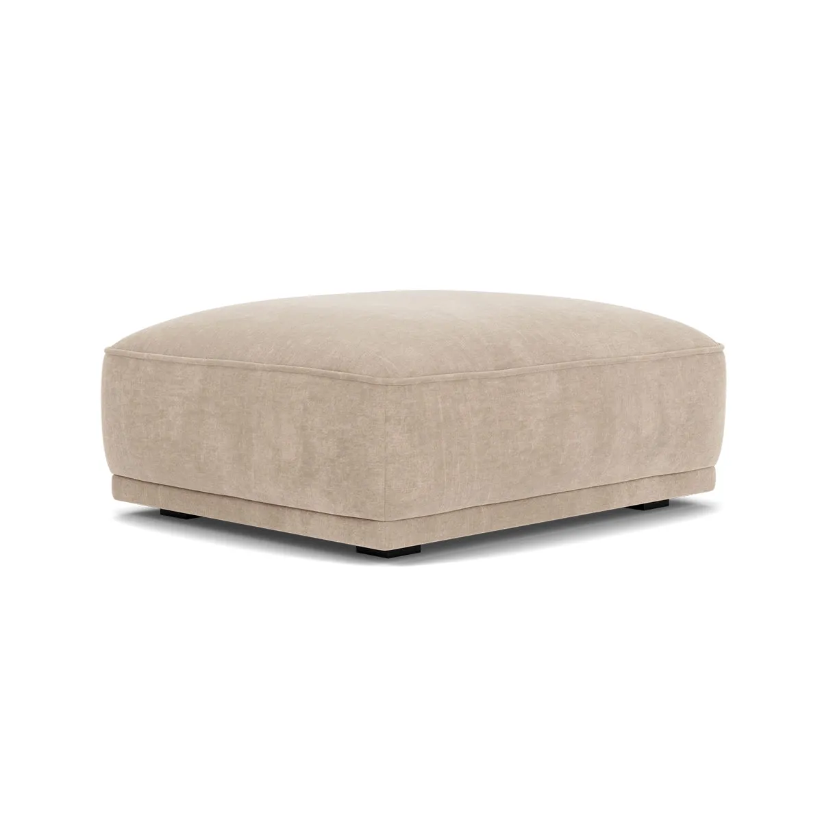 Leonora Fabric Ottoman