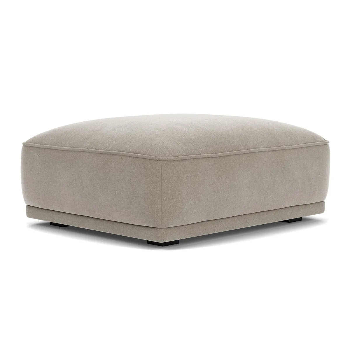 Leonora Fabric Ottoman