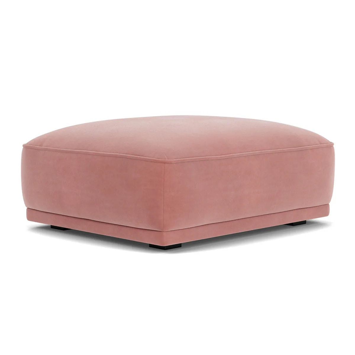 Leonora Velvet Ottoman