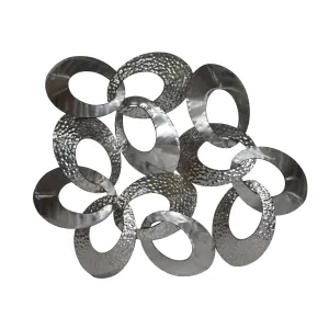 Looped Metal Wall Dcor