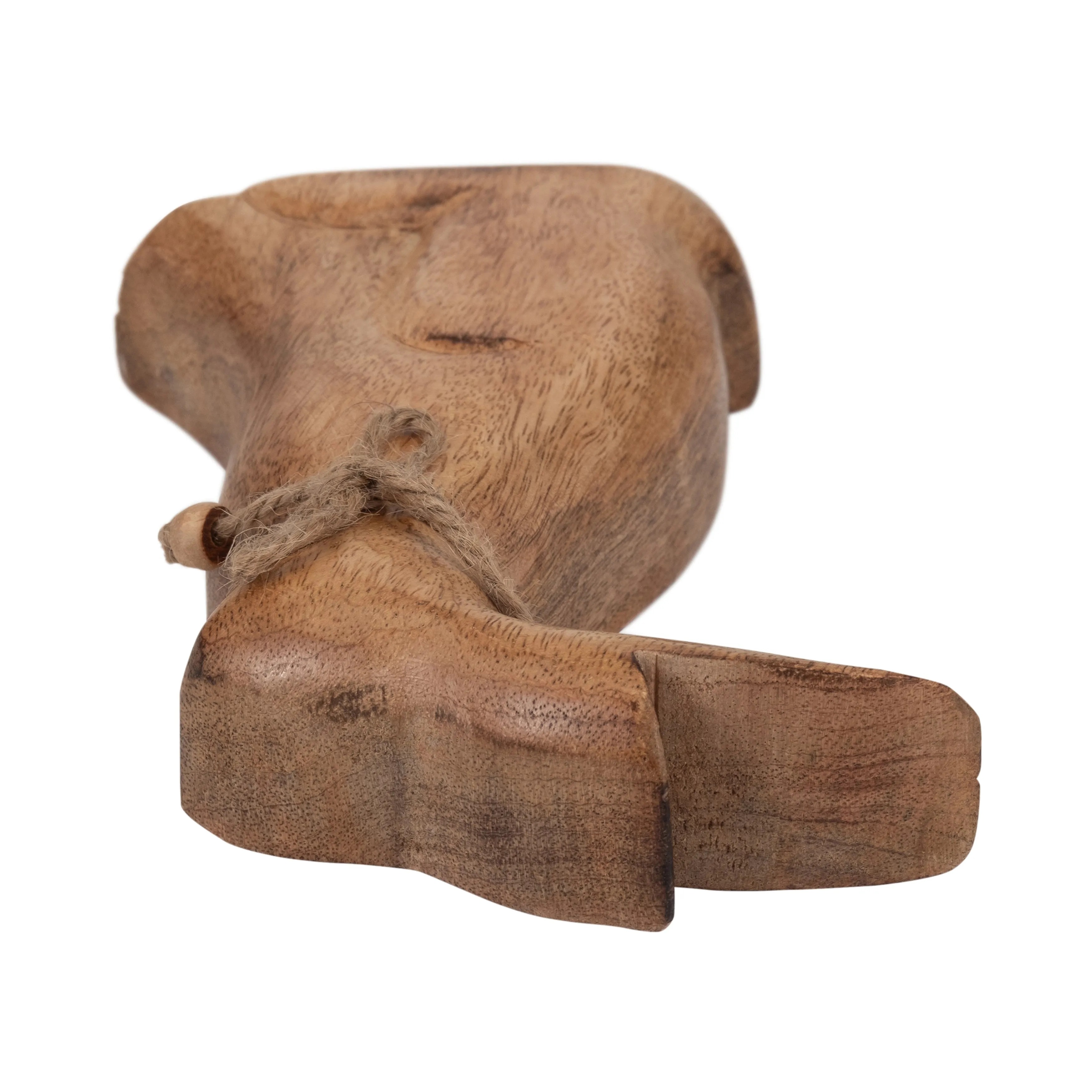 Mango Wood, 8" Rabbit, Brown