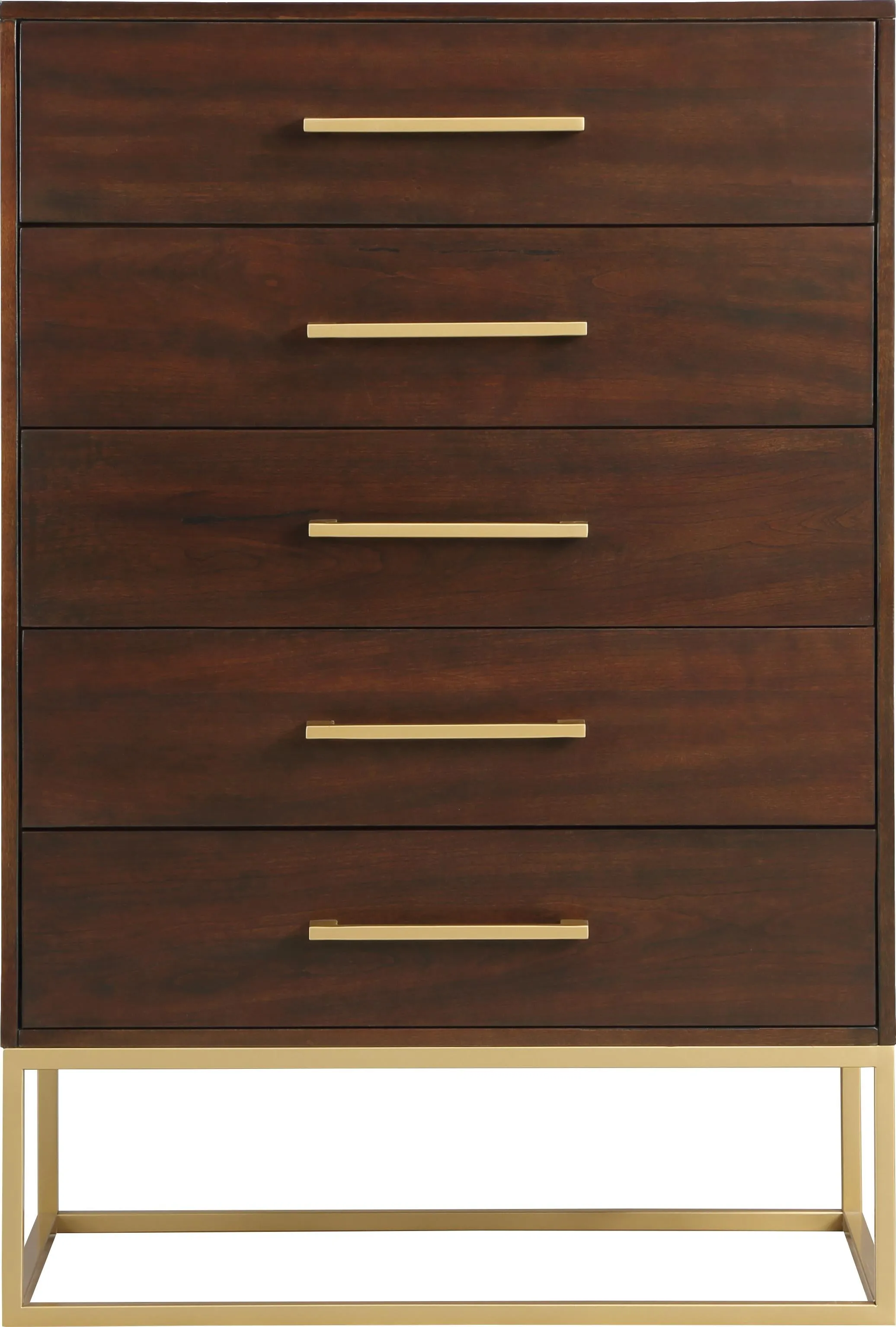 Maxine Cherry / Gold Chest