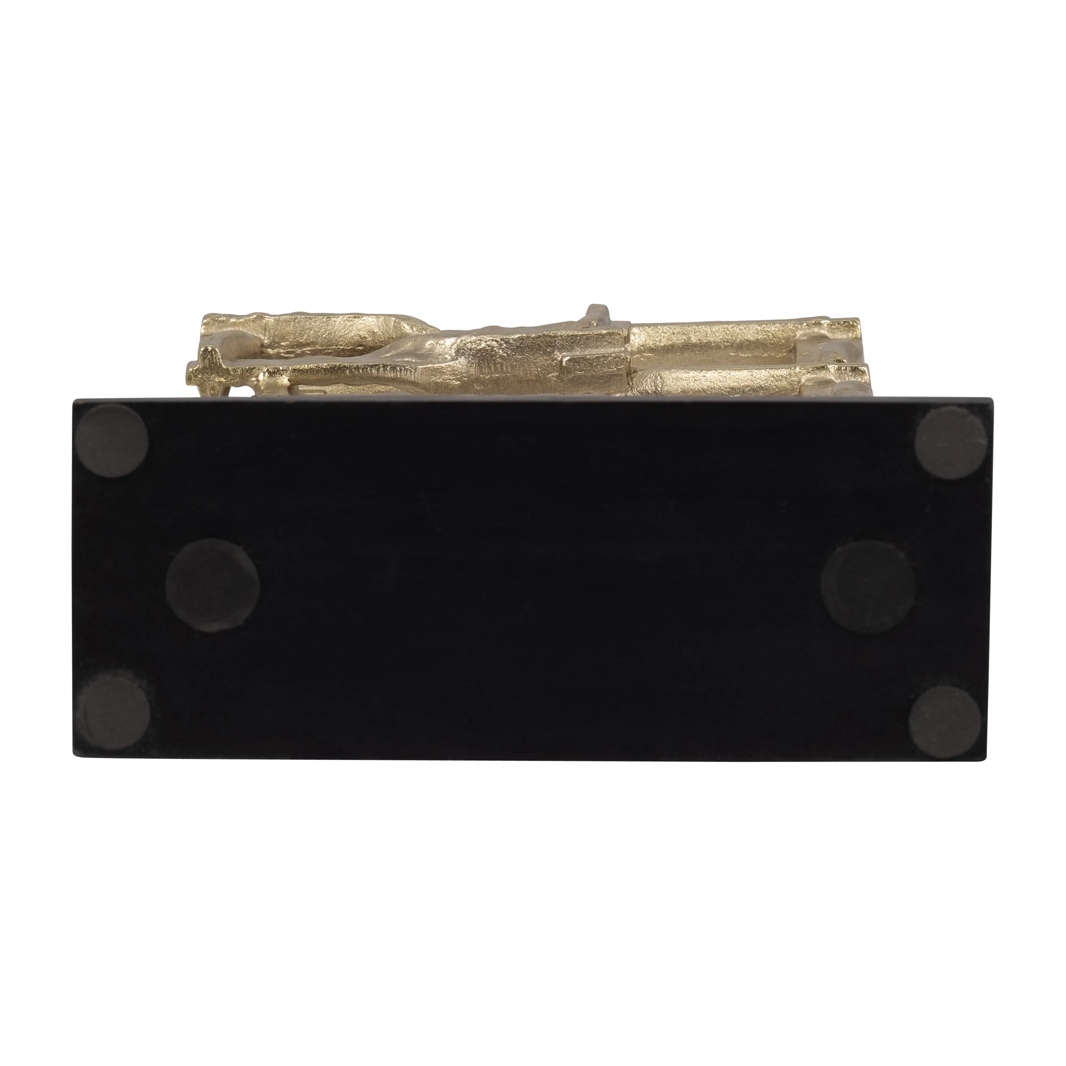 Metal, 23"H Stacking Squares, Gold
