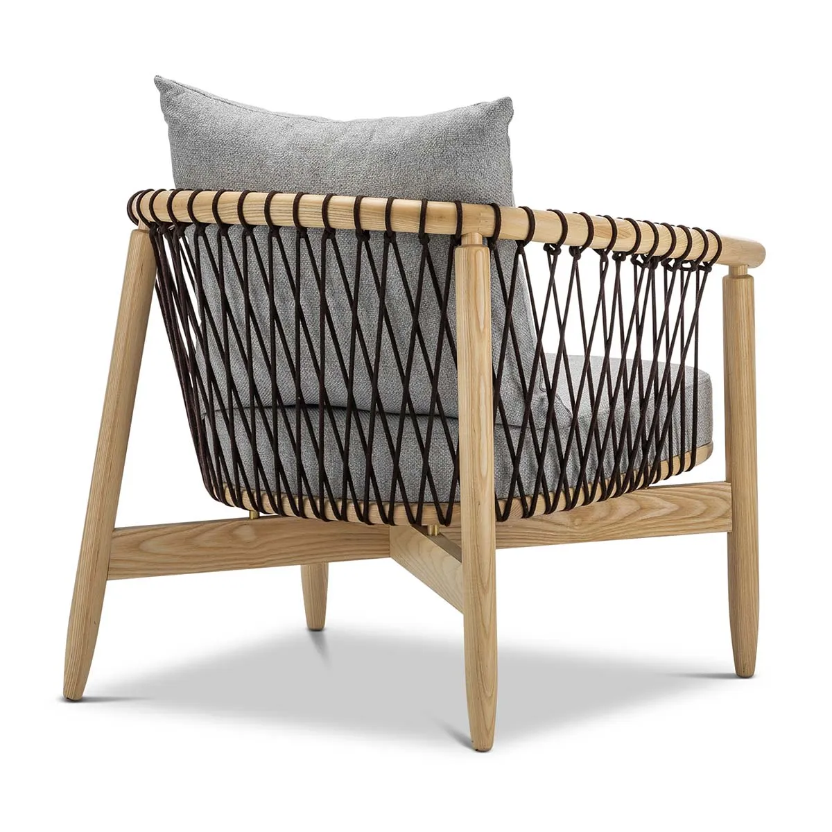 Milla Woven Rope Armchair
