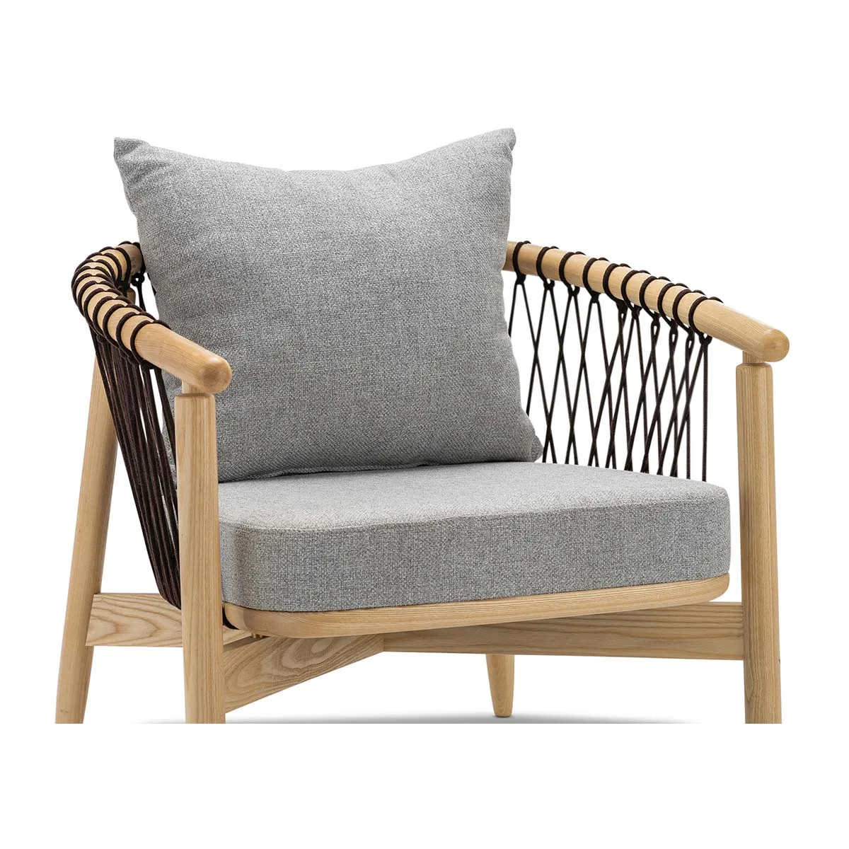 Milla Woven Rope Armchair