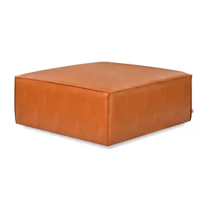Mix Leatherette Ottoman