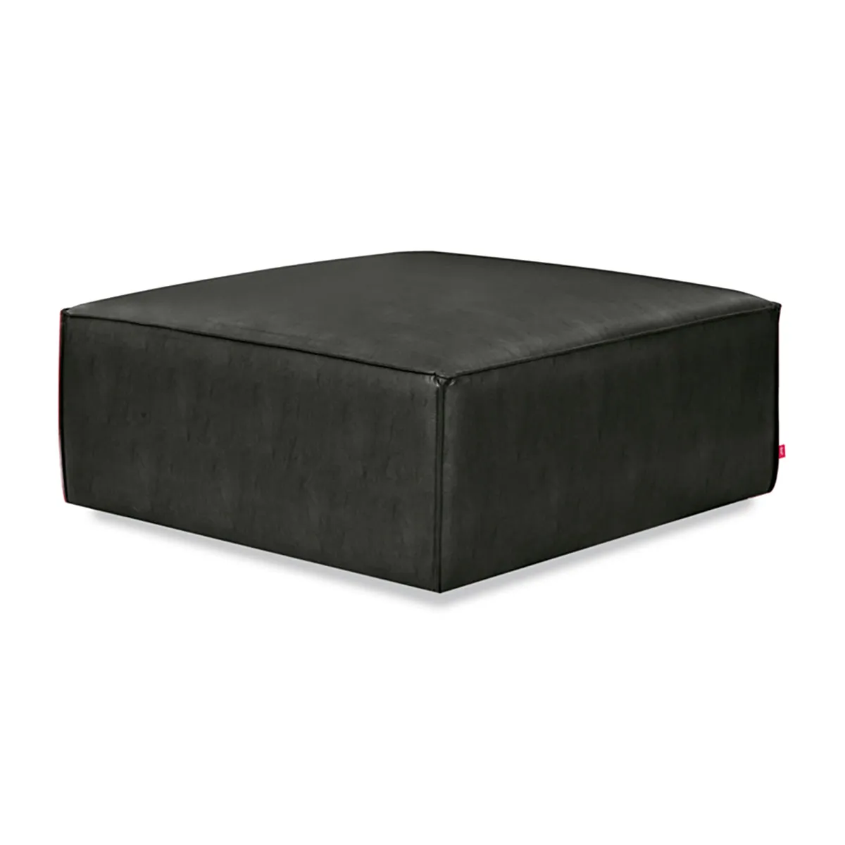 Mix Leatherette Ottoman