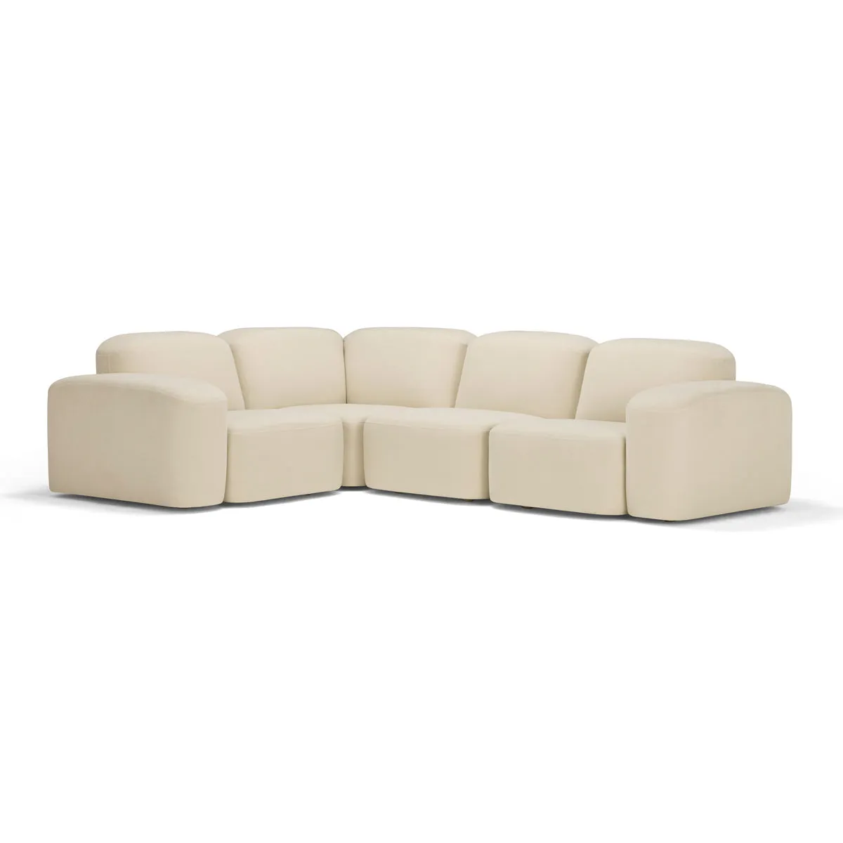 Muse 4 Piece Modular Sofa (Cabarita Natural)