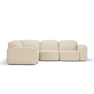 Muse 4 Piece Modular Sofa (Cabarita Natural)