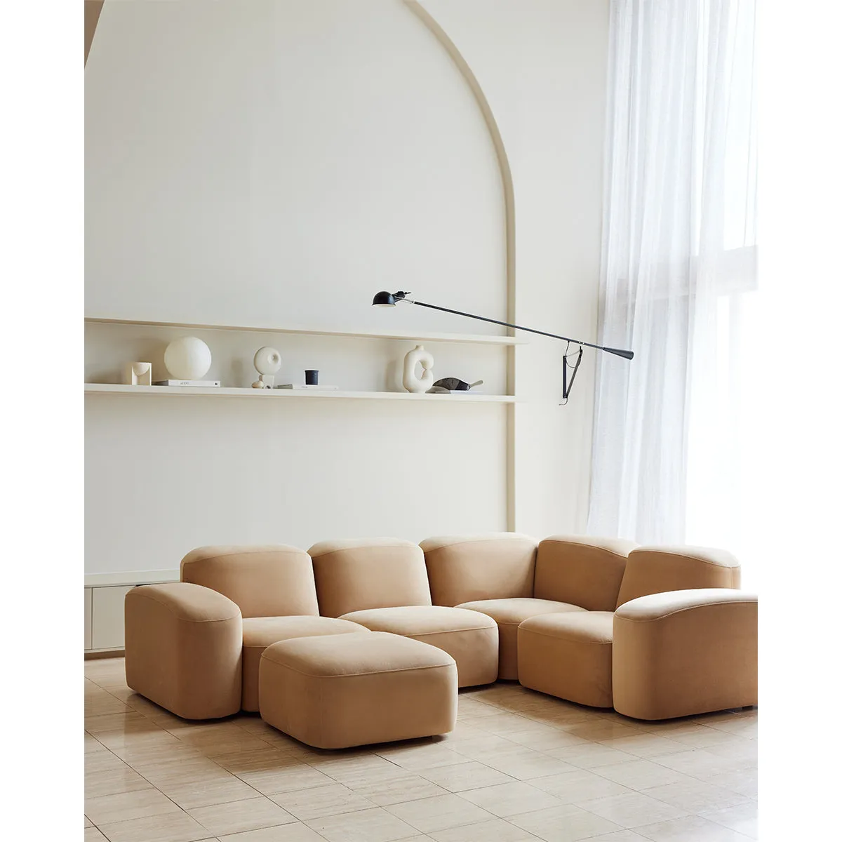 Muse Ottoman (Malibu)