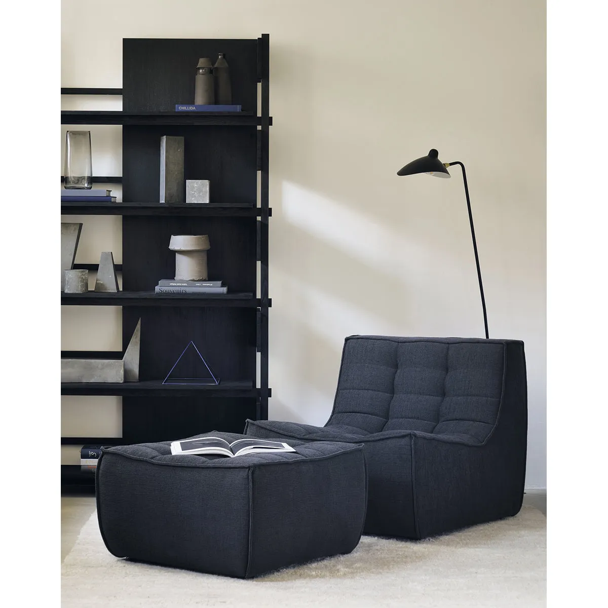 N701 Eco Fabric 1 Seater Sofa