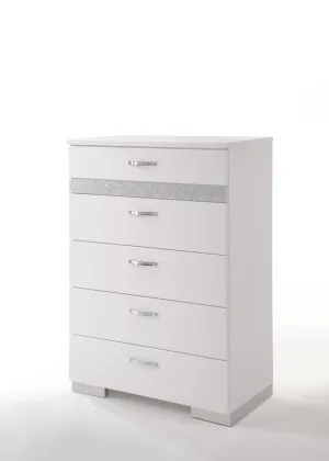 Naima II White High Gloss Chest