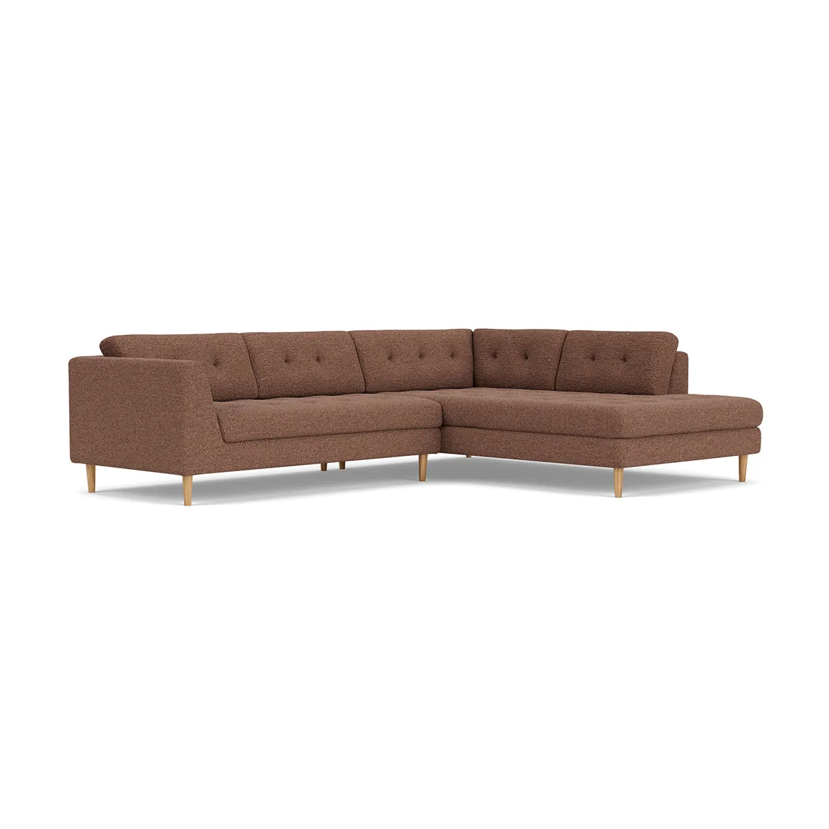 Nelson Boucle Right Corner Sofa