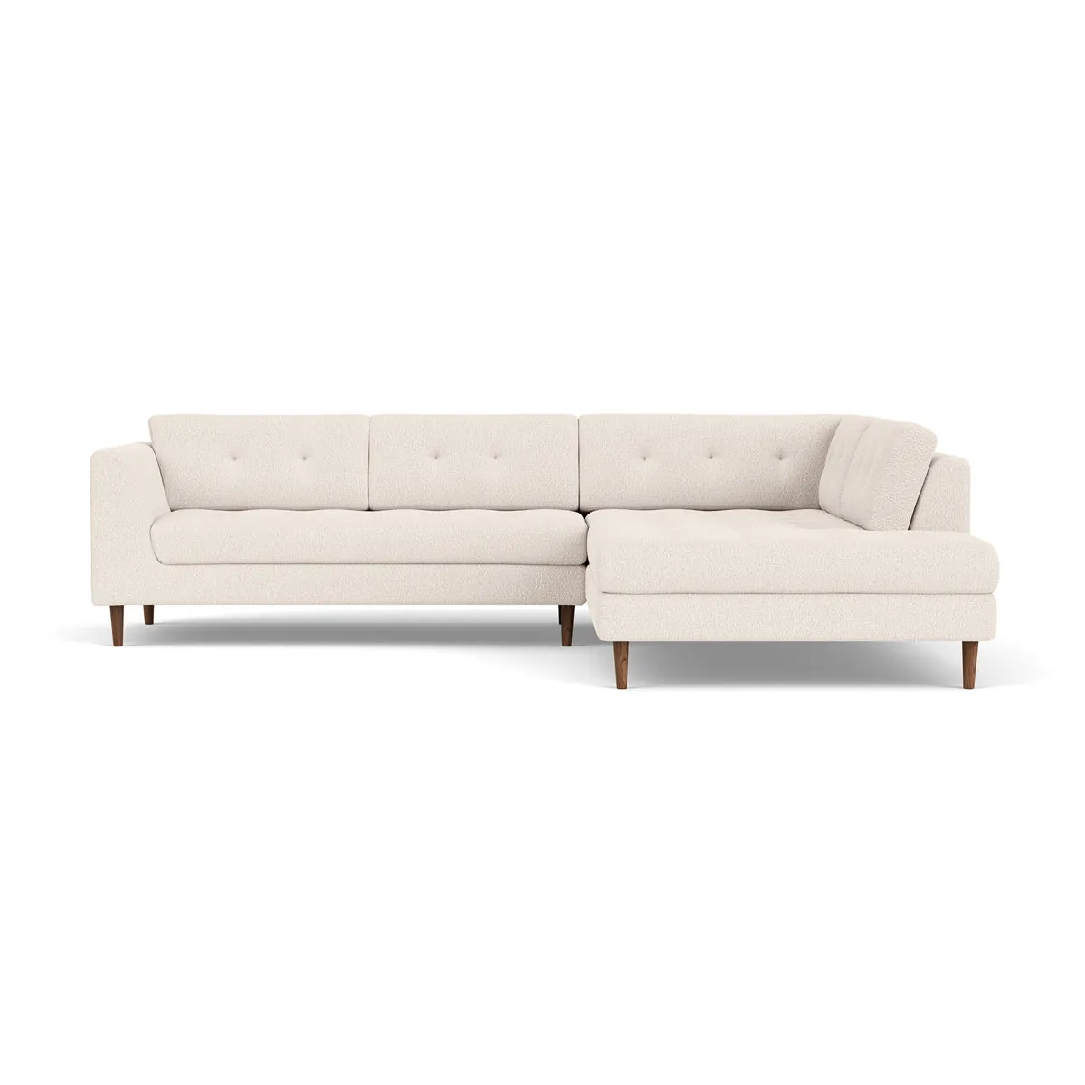 Nelson Boucle Right Corner Sofa