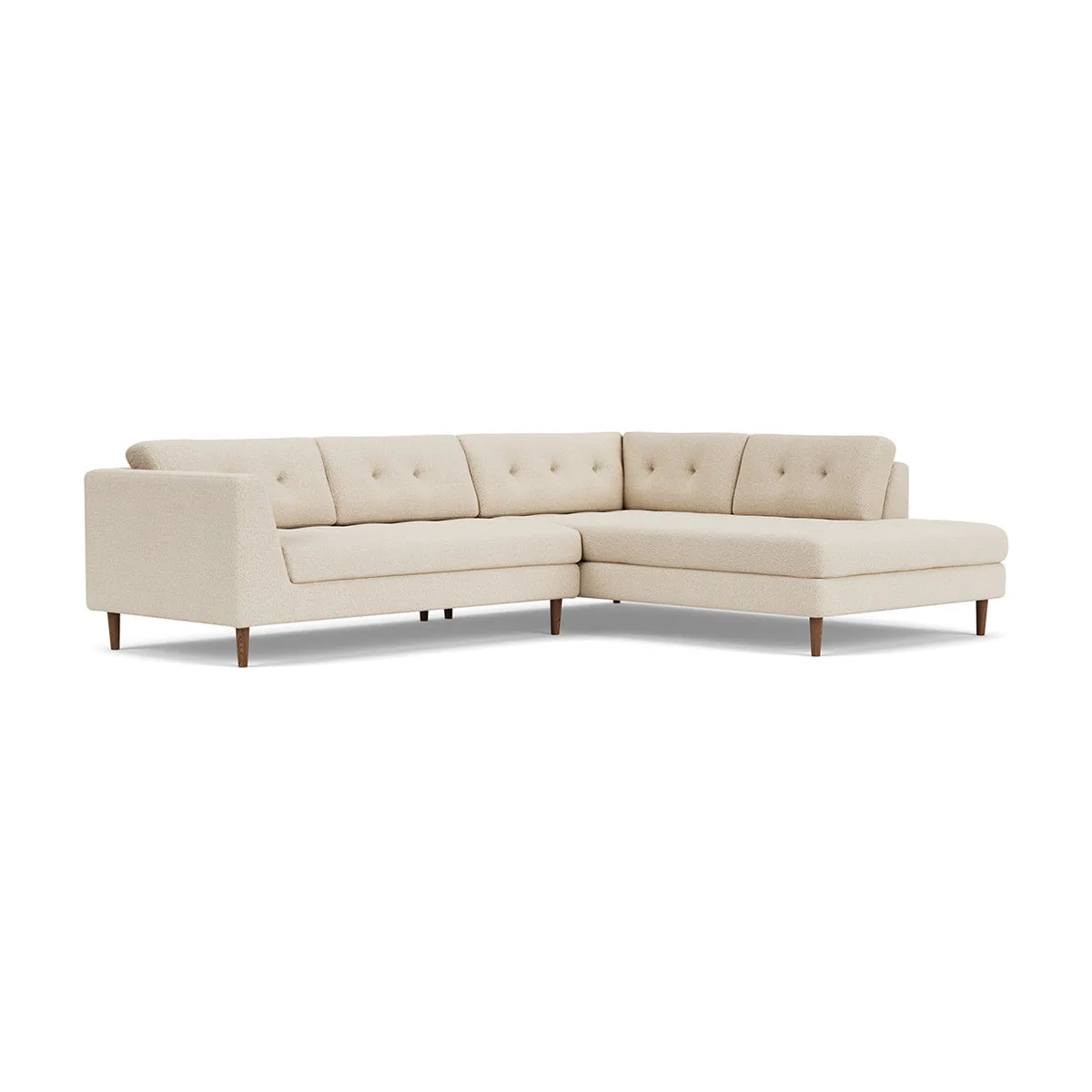 Nelson Boucle Right Corner Sofa