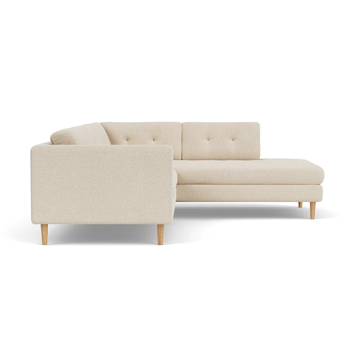 Nelson Boucle Right Corner Sofa
