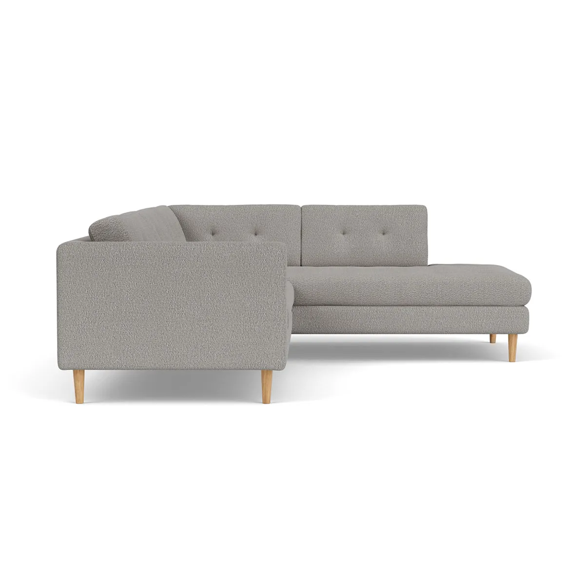 Nelson Boucle Right Corner Sofa