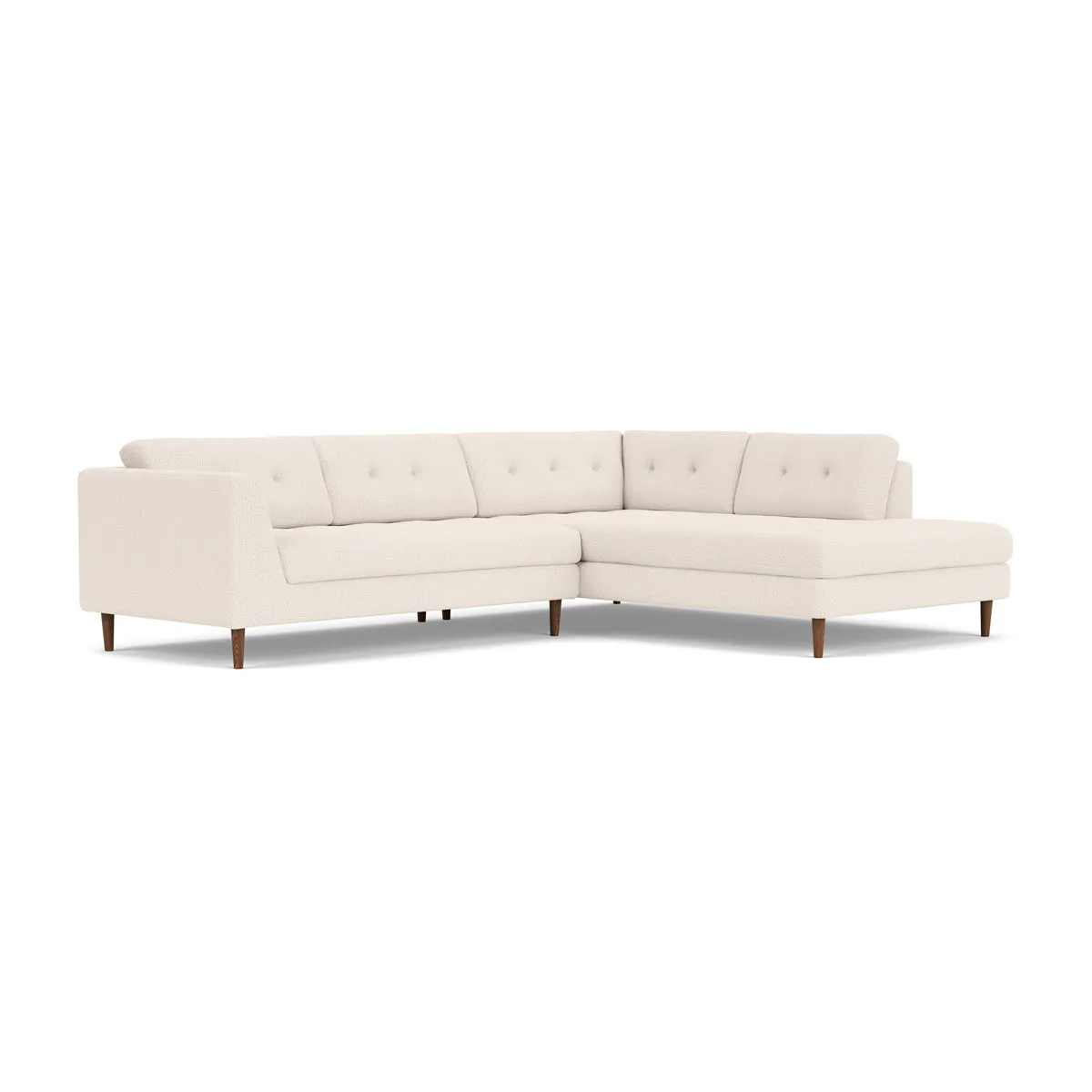 Nelson Boucle Right Corner Sofa