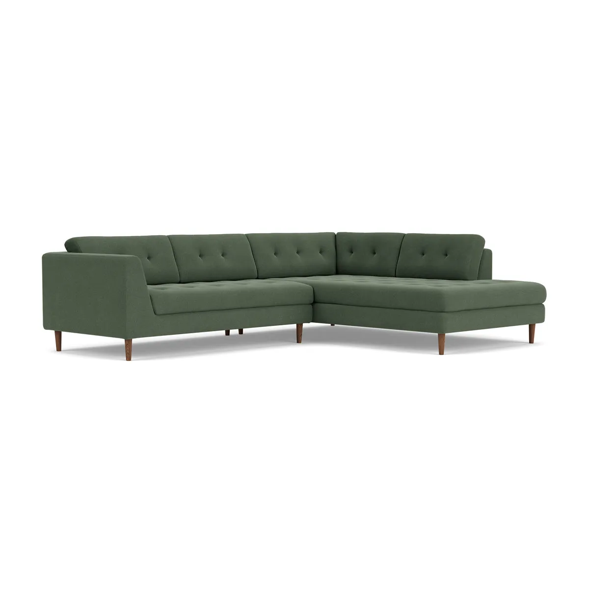 Nelson Fabric Right Corner Sofa