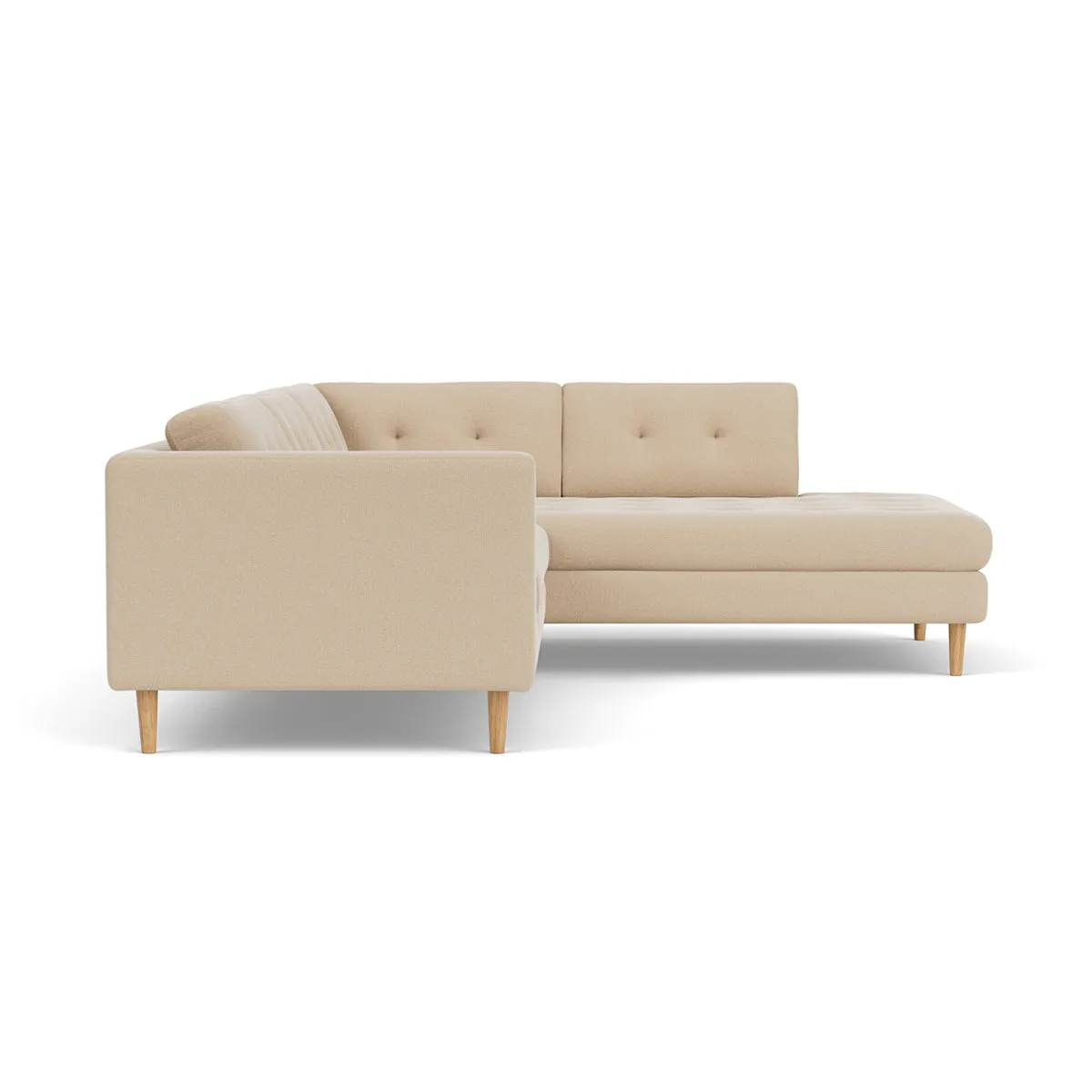 Nelson Fabric Right Corner Sofa