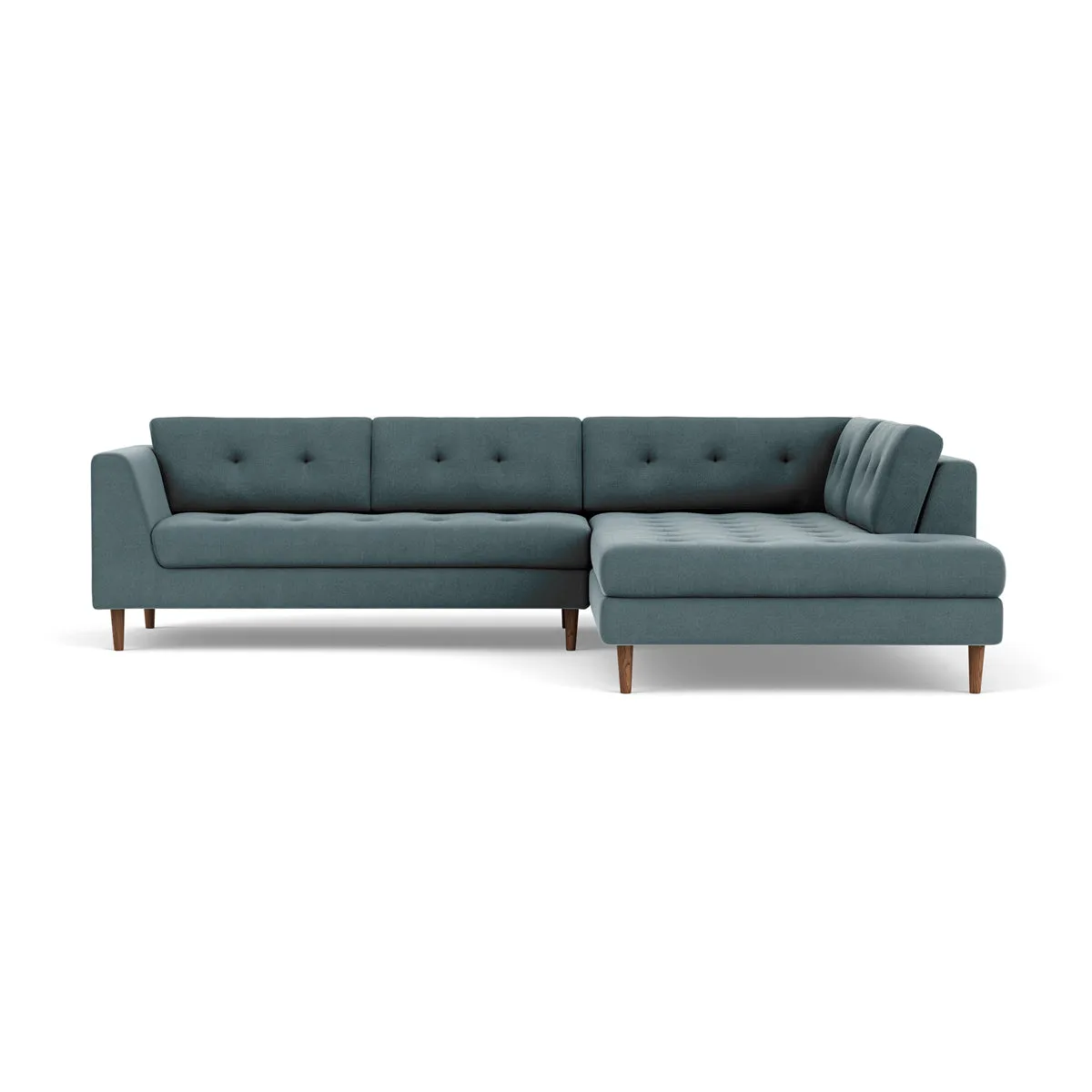 Nelson Fabric Right Corner Sofa