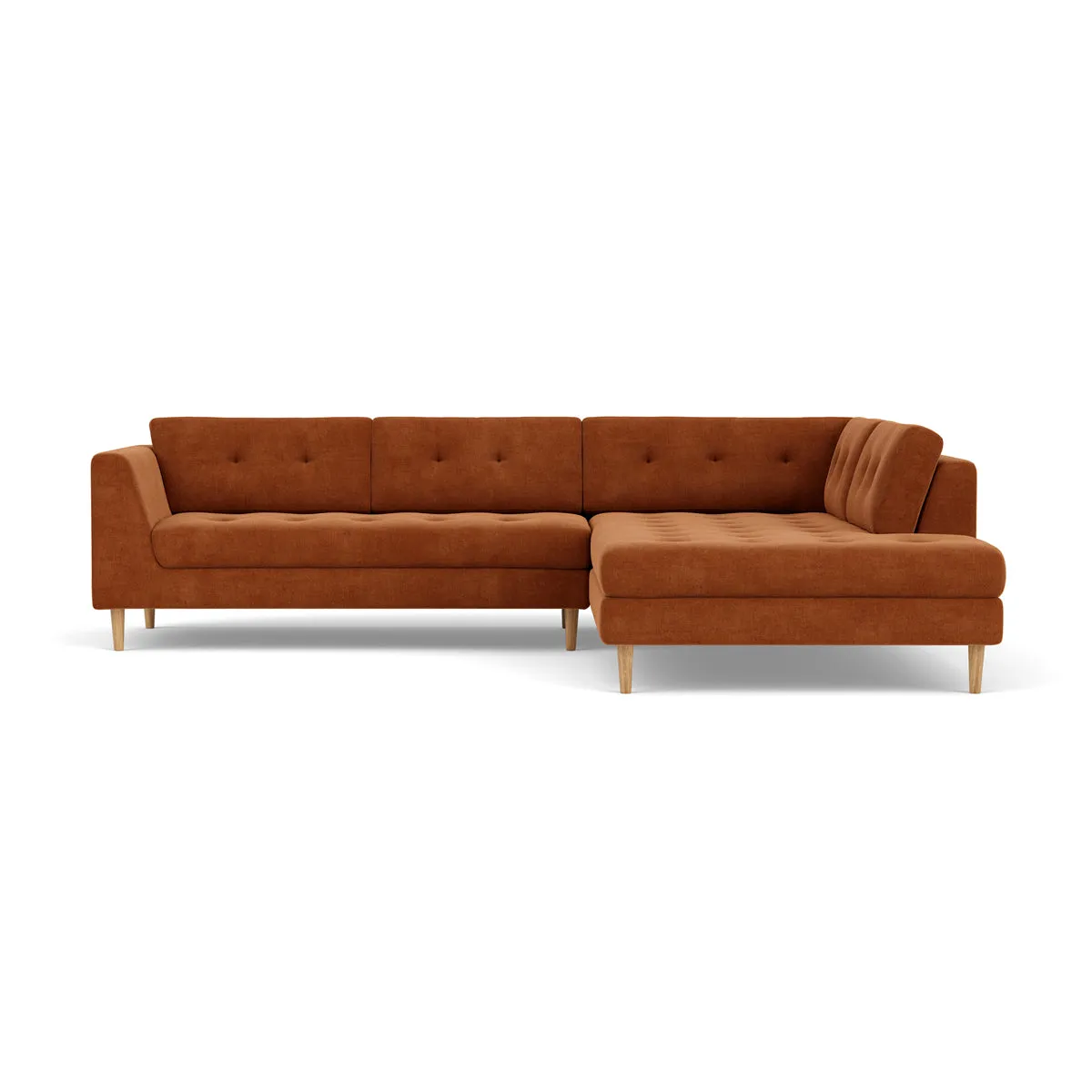 Nelson Fabric Right Corner Sofa