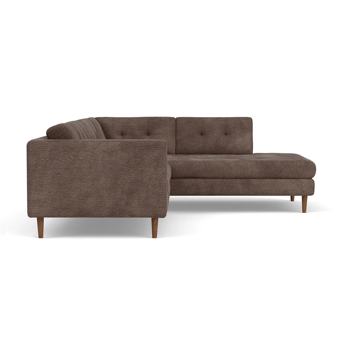 Nelson Fabric Right Corner Sofa