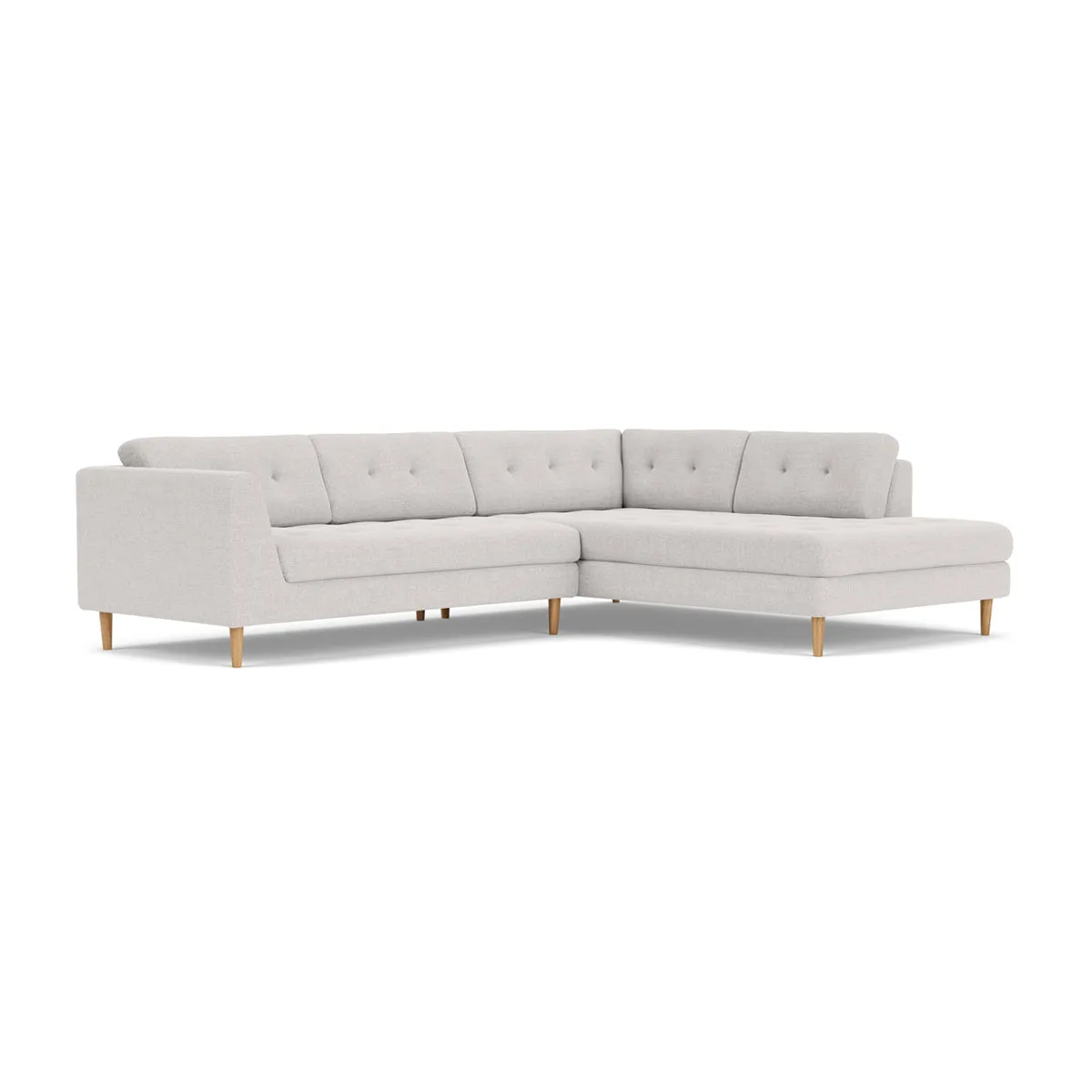 Nelson Fabric Right Corner Sofa