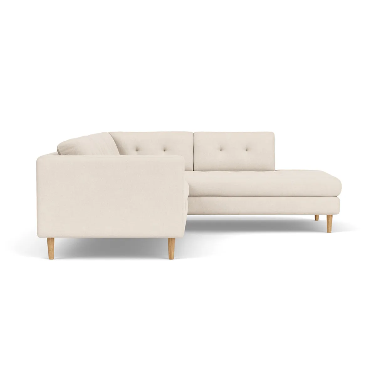Nelson Fabric Right Corner Sofa