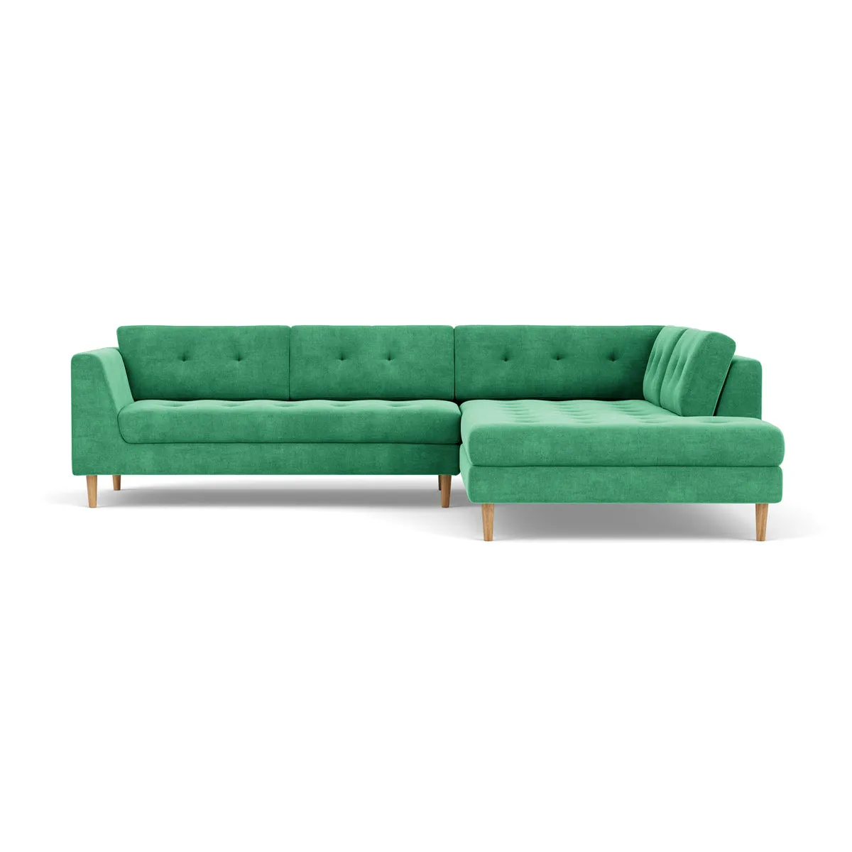 Nelson Fabric Right Corner Sofa