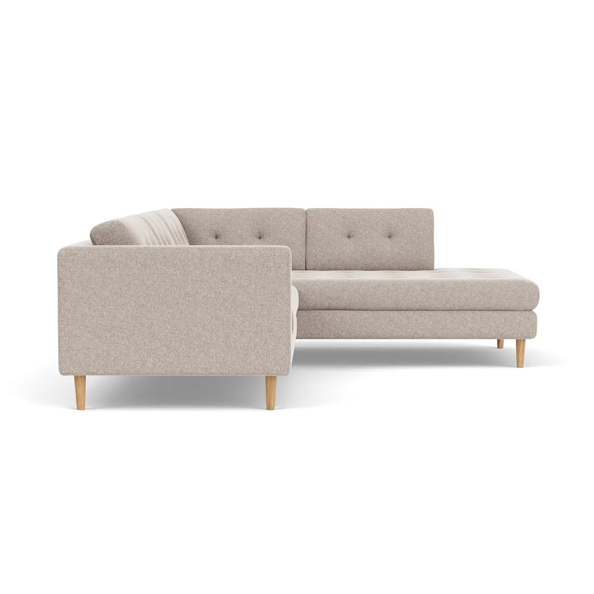 Nelson Fabric Right Corner Sofa