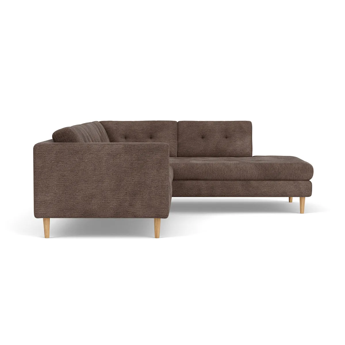 Nelson Fabric Right Corner Sofa
