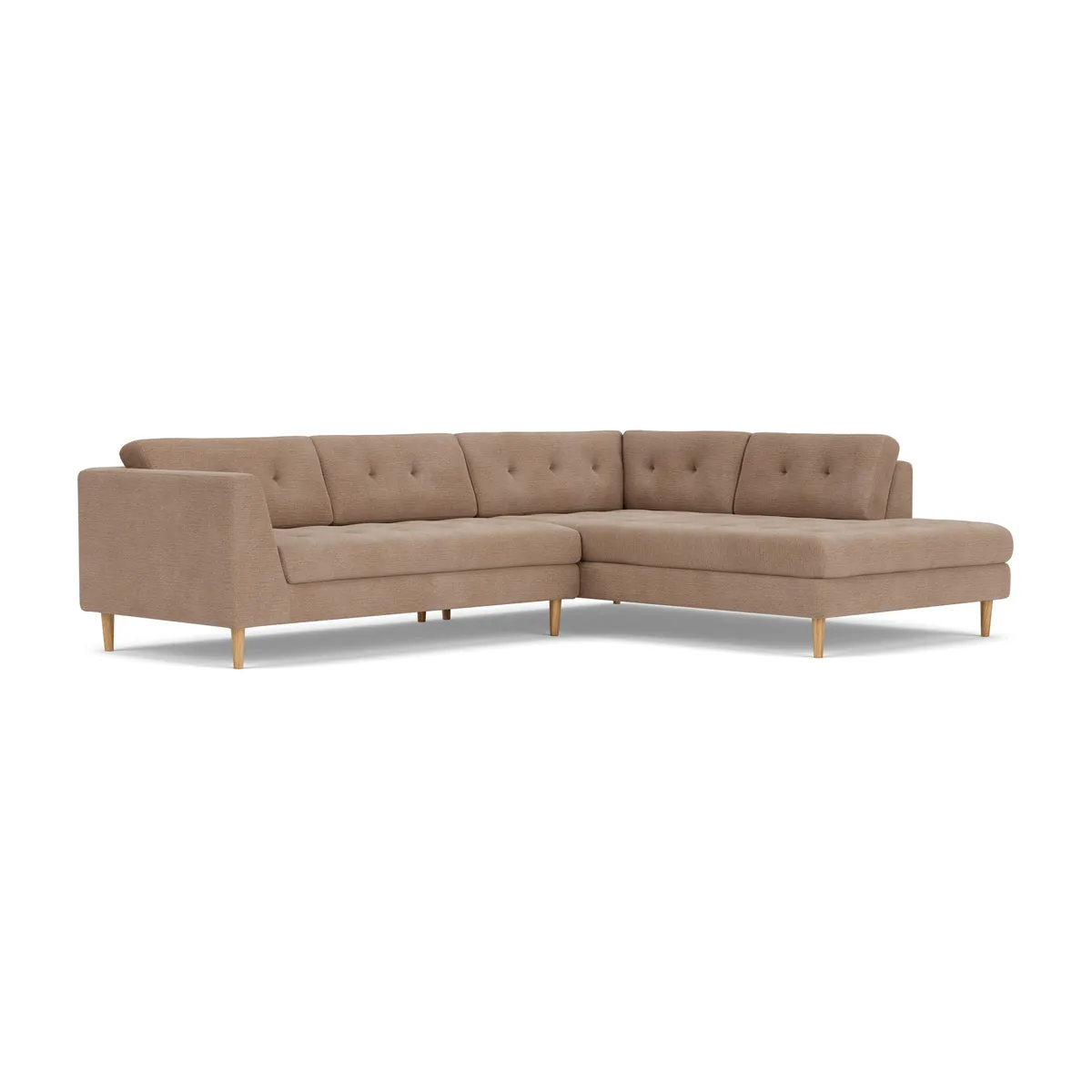 Nelson Fabric Right Corner Sofa