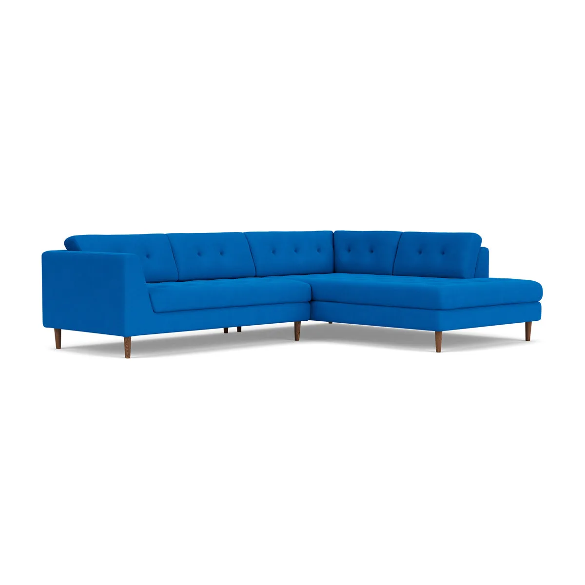 Nelson Fabric Right Corner Sofa