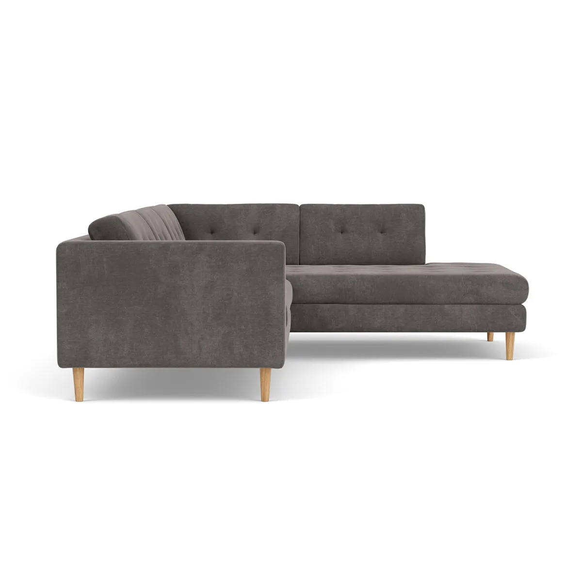 Nelson Fabric Right Corner Sofa