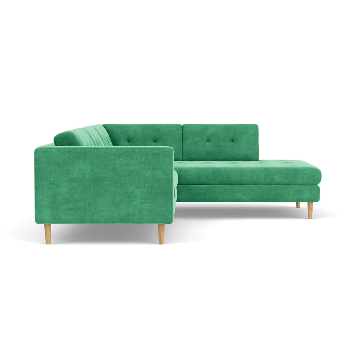 Nelson Fabric Right Corner Sofa