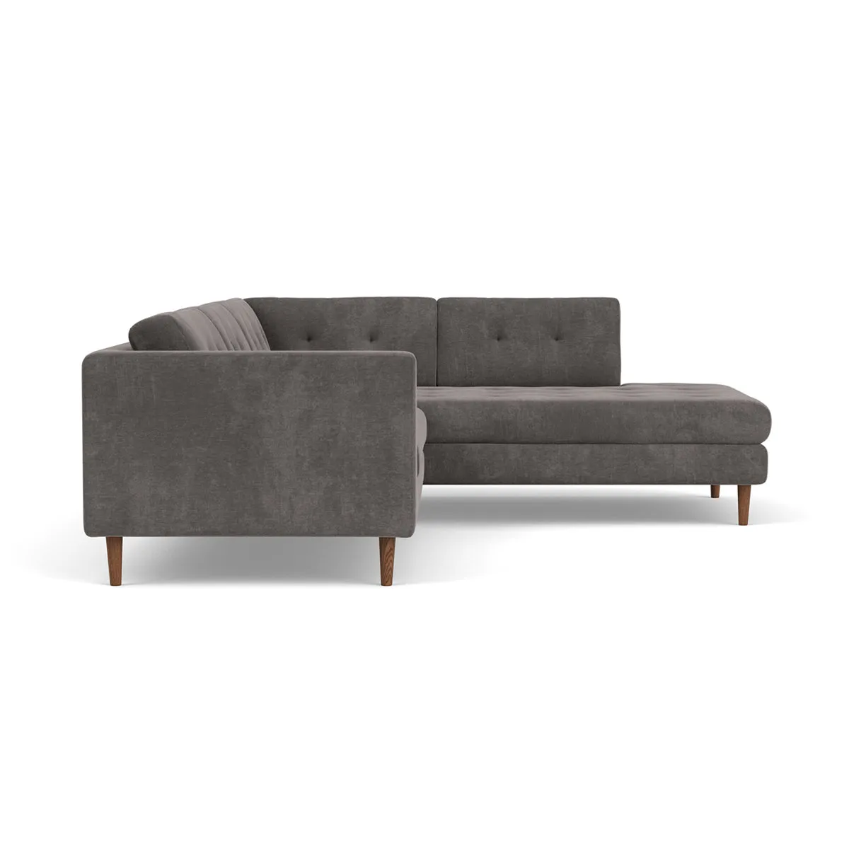 Nelson Fabric Right Corner Sofa