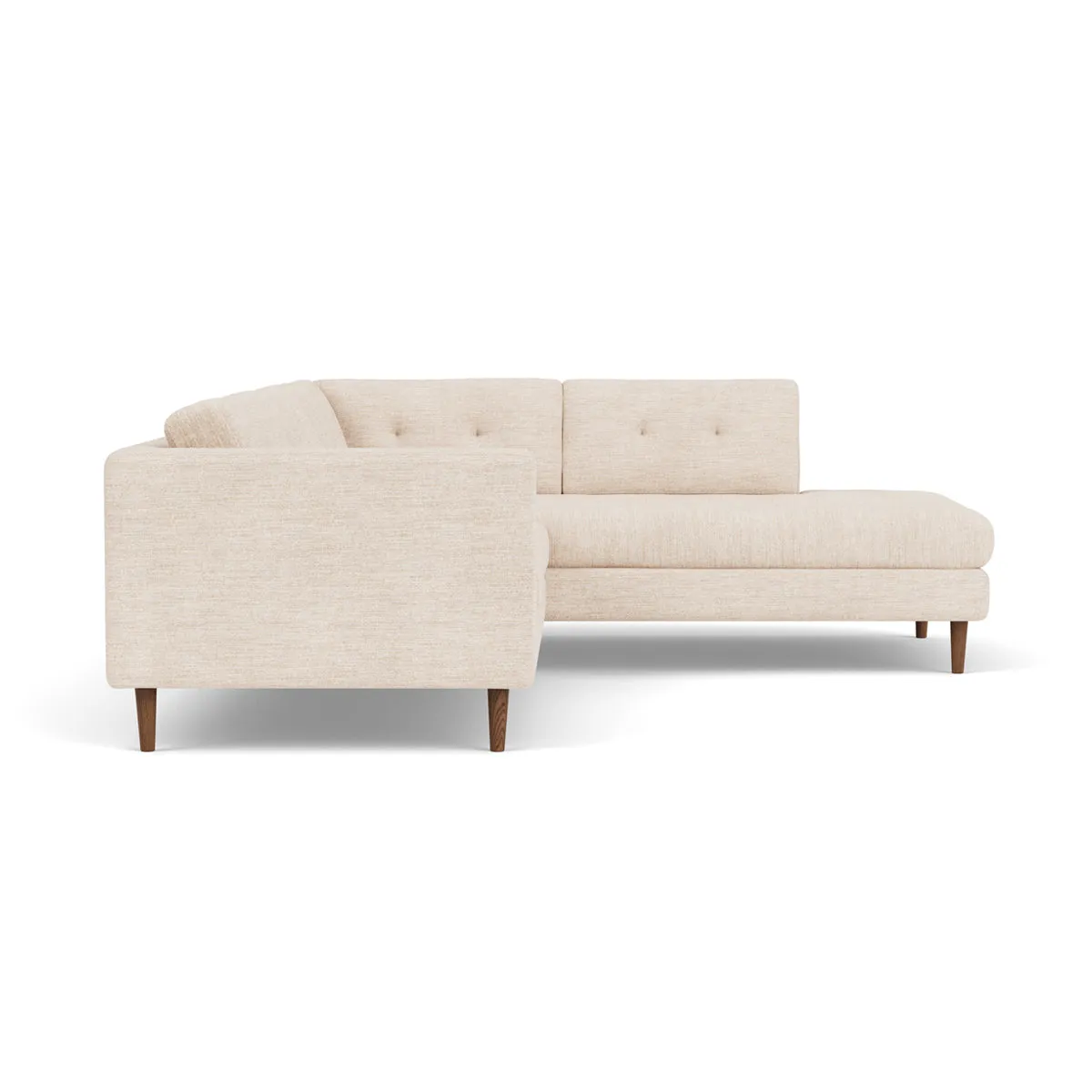 Nelson Fabric Right Corner Sofa