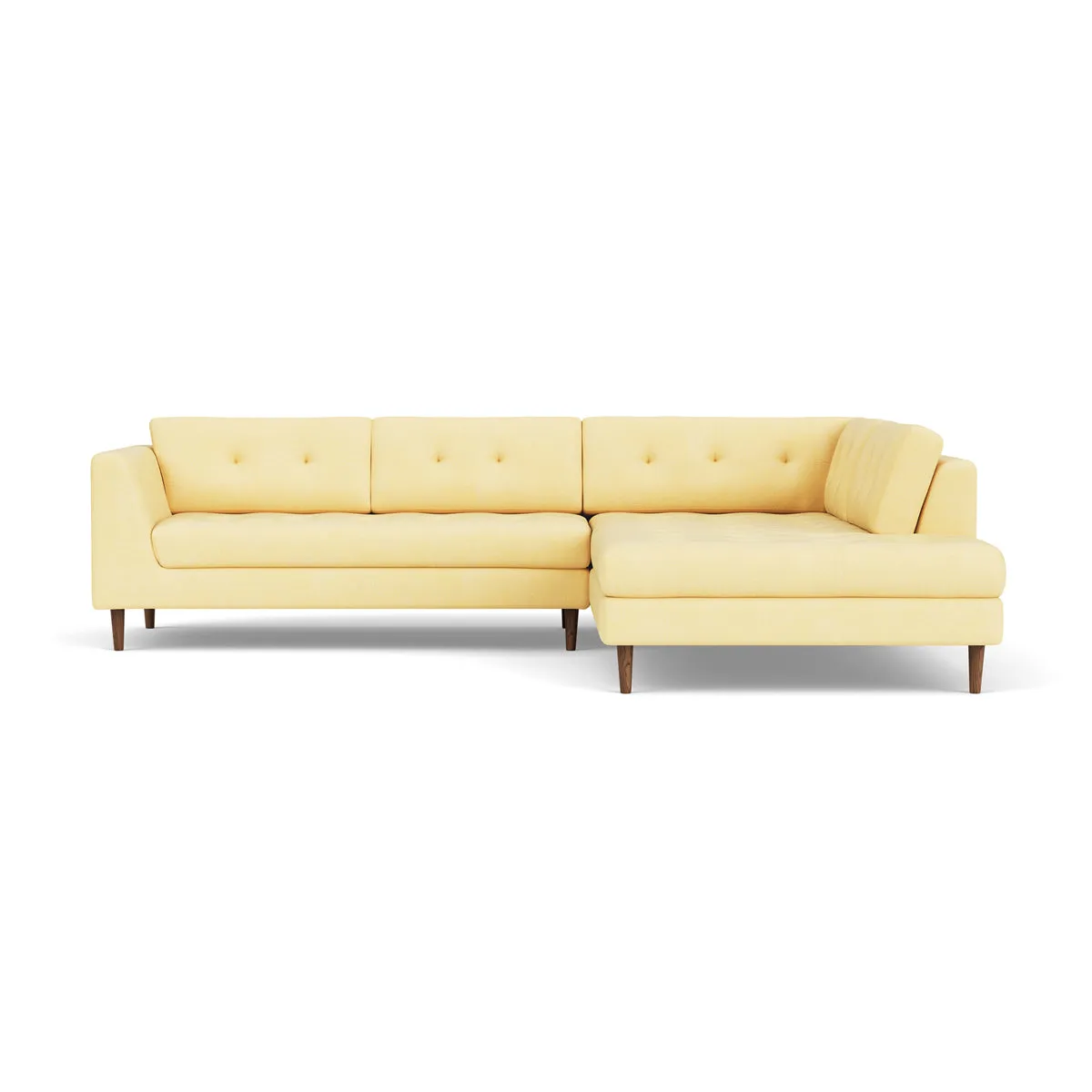 Nelson Fabric Right Corner Sofa