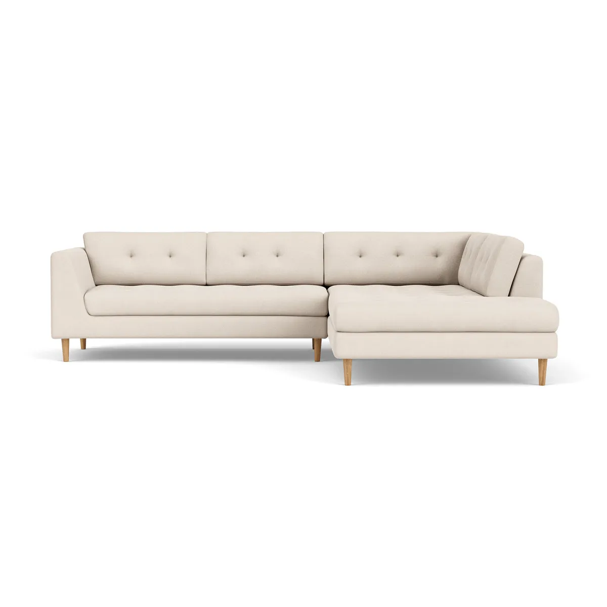 Nelson Fabric Right Corner Sofa