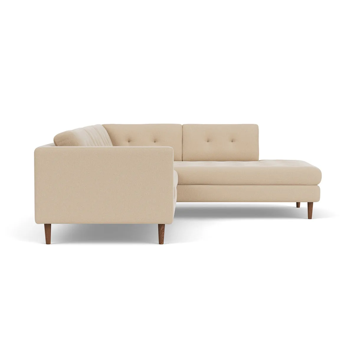 Nelson Fabric Right Corner Sofa