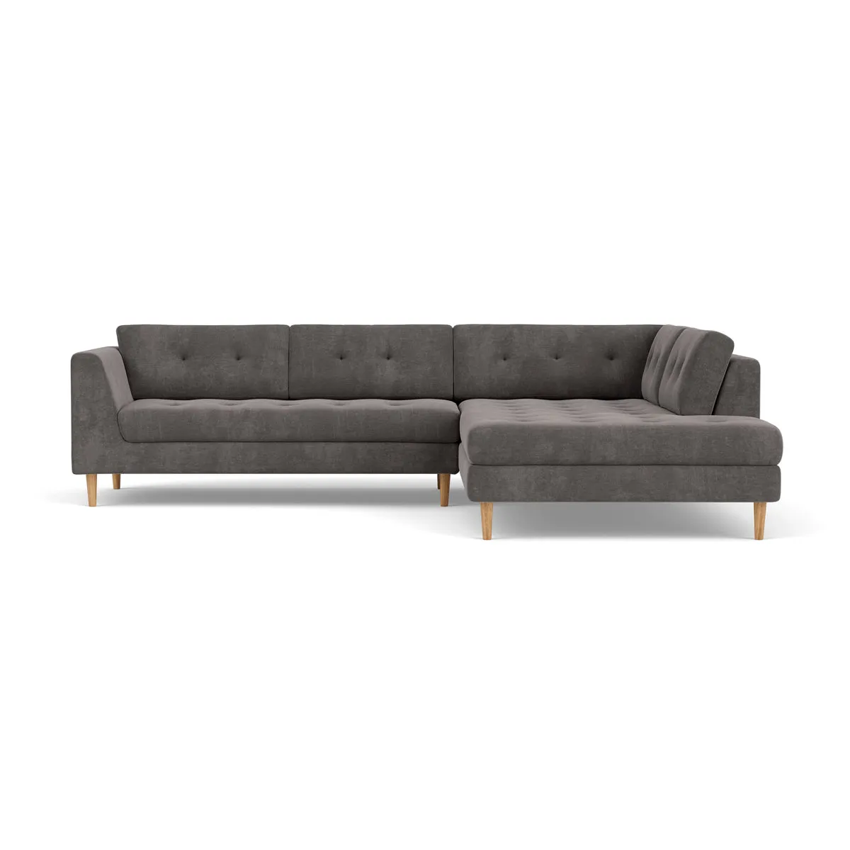 Nelson Fabric Right Corner Sofa