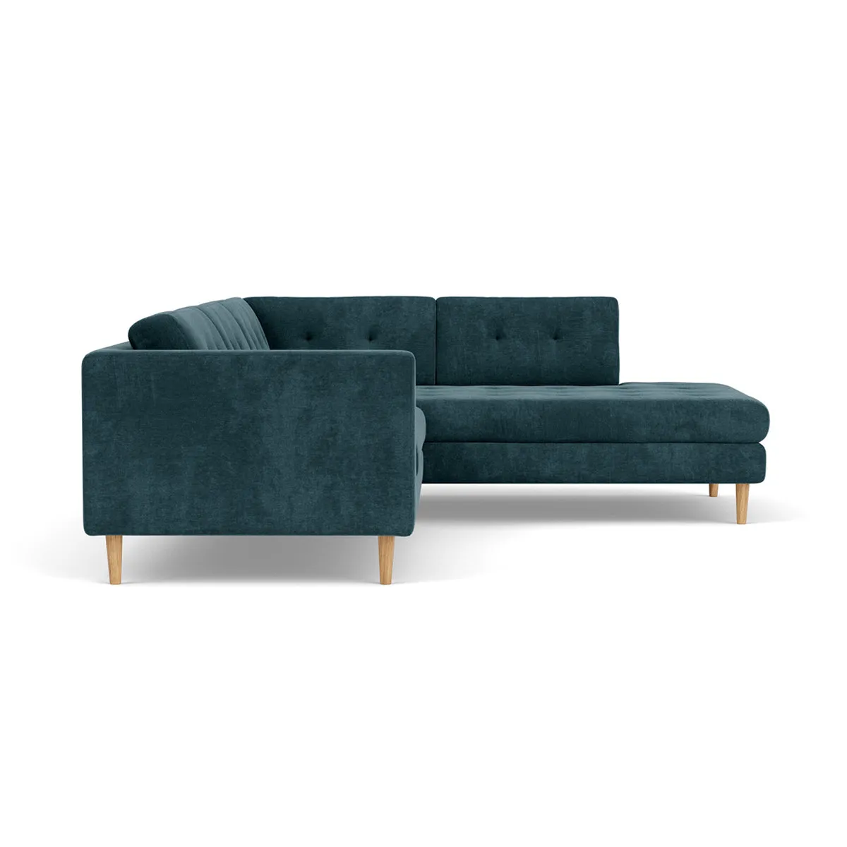 Nelson Fabric Right Corner Sofa