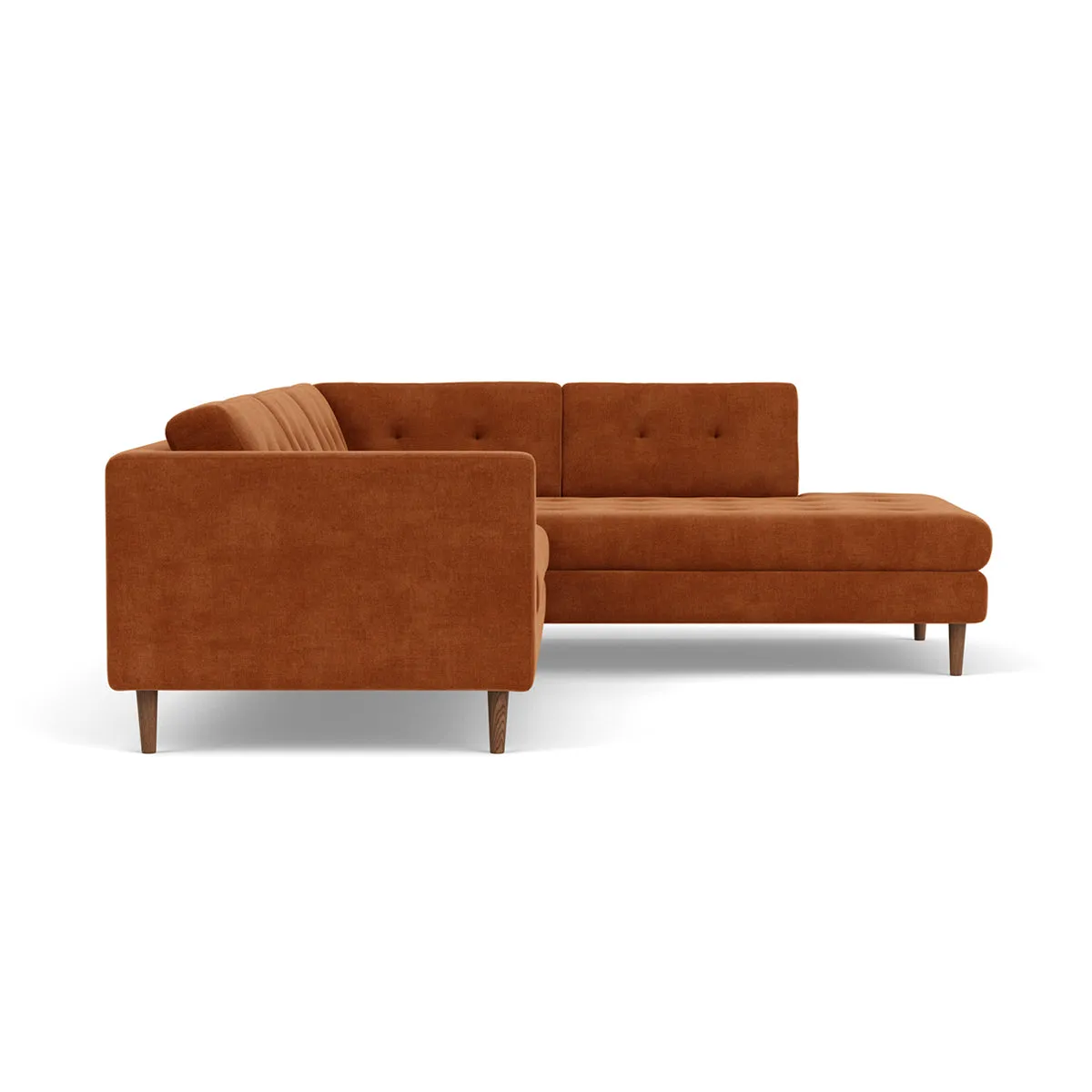 Nelson Fabric Right Corner Sofa