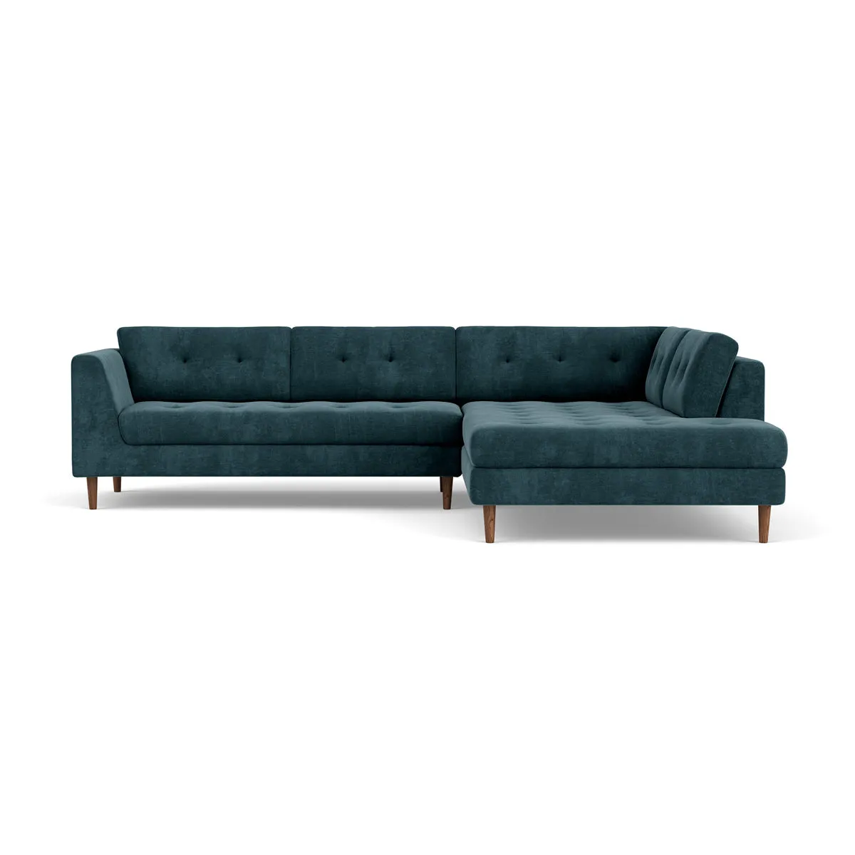 Nelson Fabric Right Corner Sofa
