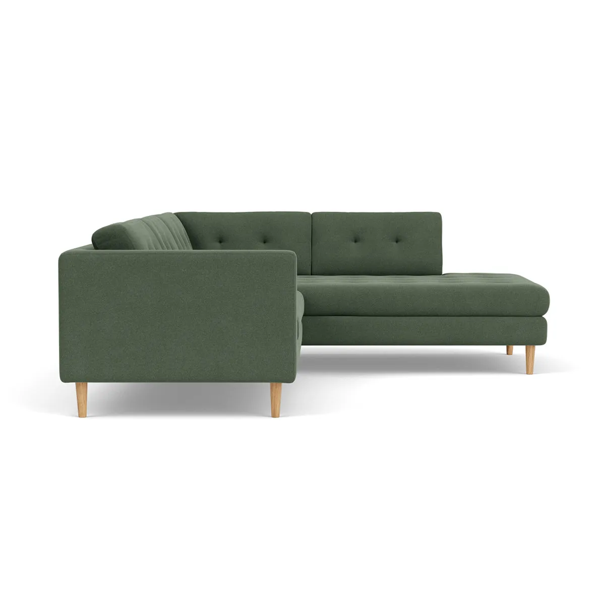 Nelson Fabric Right Corner Sofa