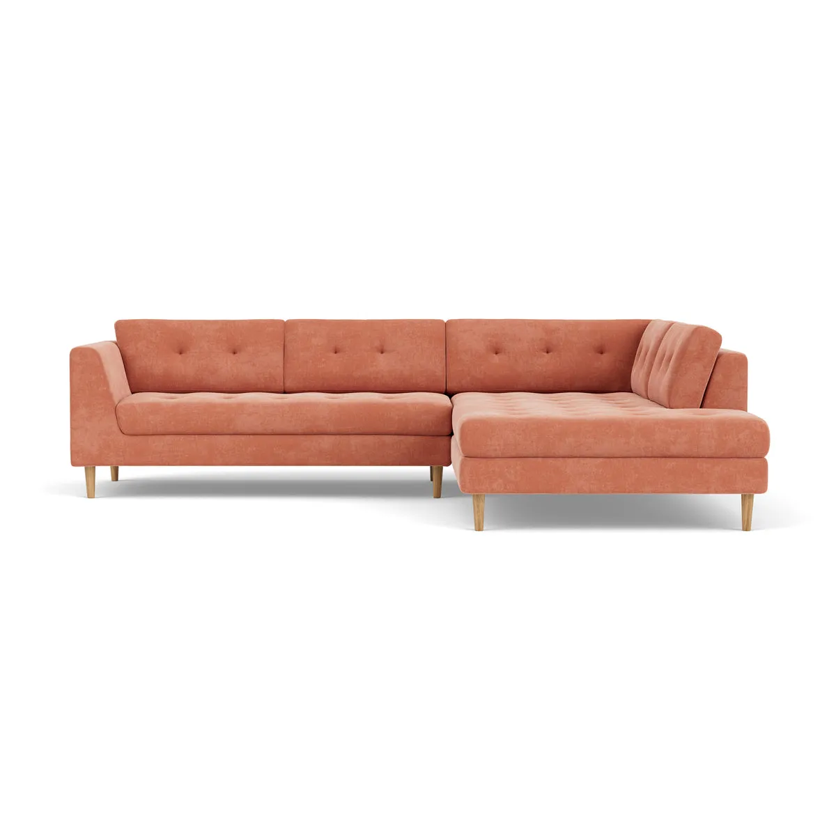 Nelson Fabric Right Corner Sofa