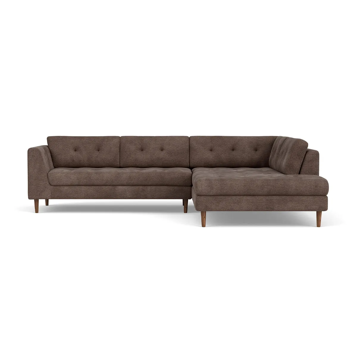 Nelson Fabric Right Corner Sofa