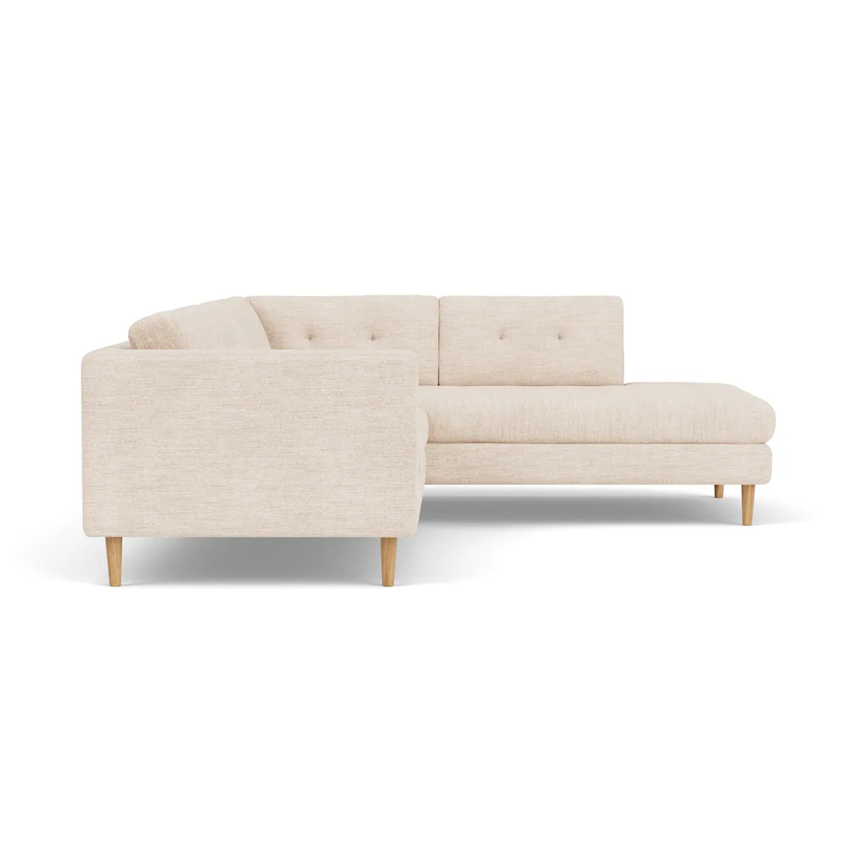 Nelson Fabric Right Corner Sofa