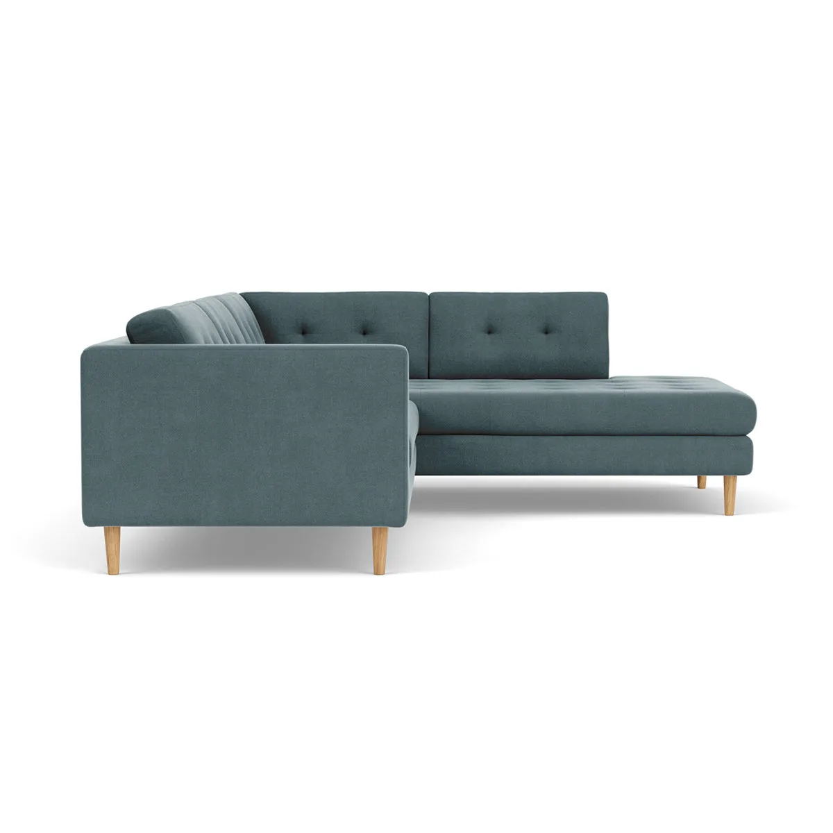 Nelson Fabric Right Corner Sofa